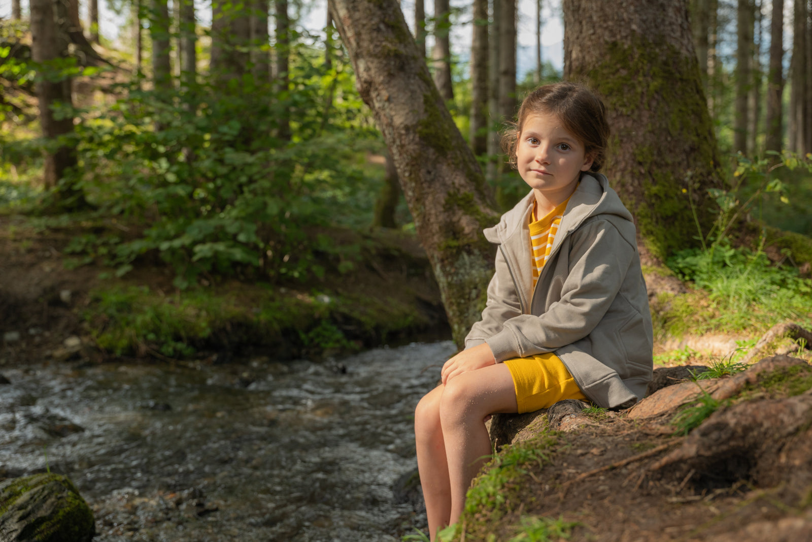 Unser Hoodie für Kinder aus Biobaumwolle