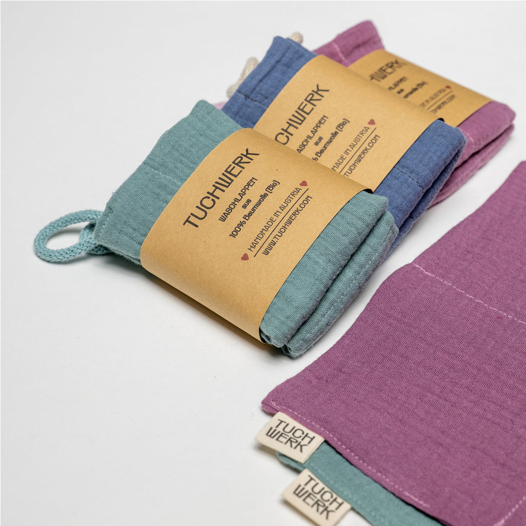 kleine Spucktücher für unterwegs, nützliche Accessoires für Babys, Waschlappen, schöne Farben, für Jungs und Mädchen, unisex