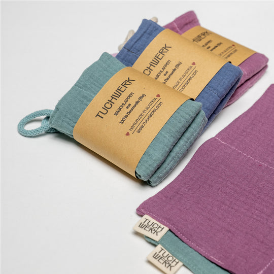 kleine Spucktücher für unterwegs, nützliche Accessoires für Babys, Waschlappen, schöne Farben, für Jungs und Mädchen, unisex