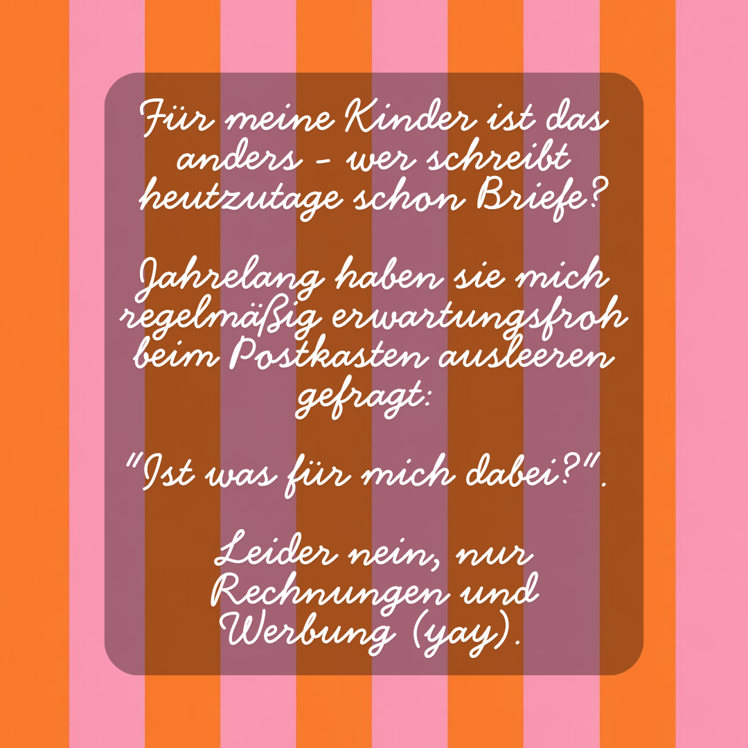 Post für Dich - Briefclub für Kinder Einzelkauf zum Probieren und ideal als Geschenk