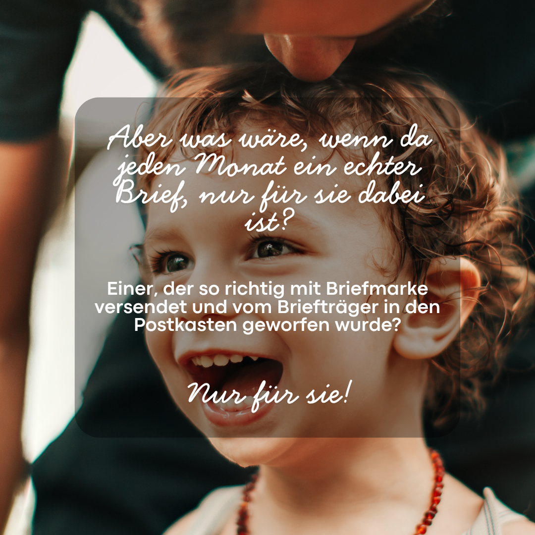 Post für Dich - Briefclub für Kinder Einzelkauf zum Probieren und ideal als Geschenk