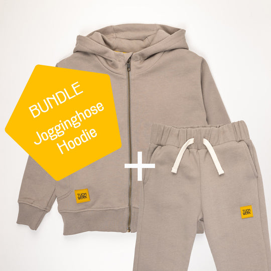 Jogginganzug in elephant skin (Bundlepreis)