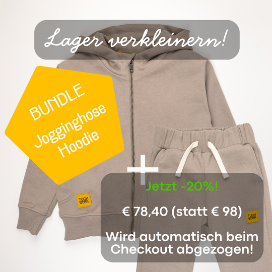 Jogginganzug in elephant skin (Bundlepreis)