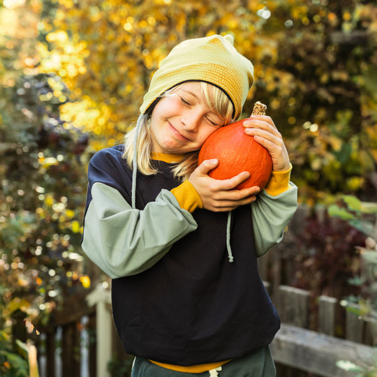 leichter Sweater aus Biobaumwolle für Kinder und Babys