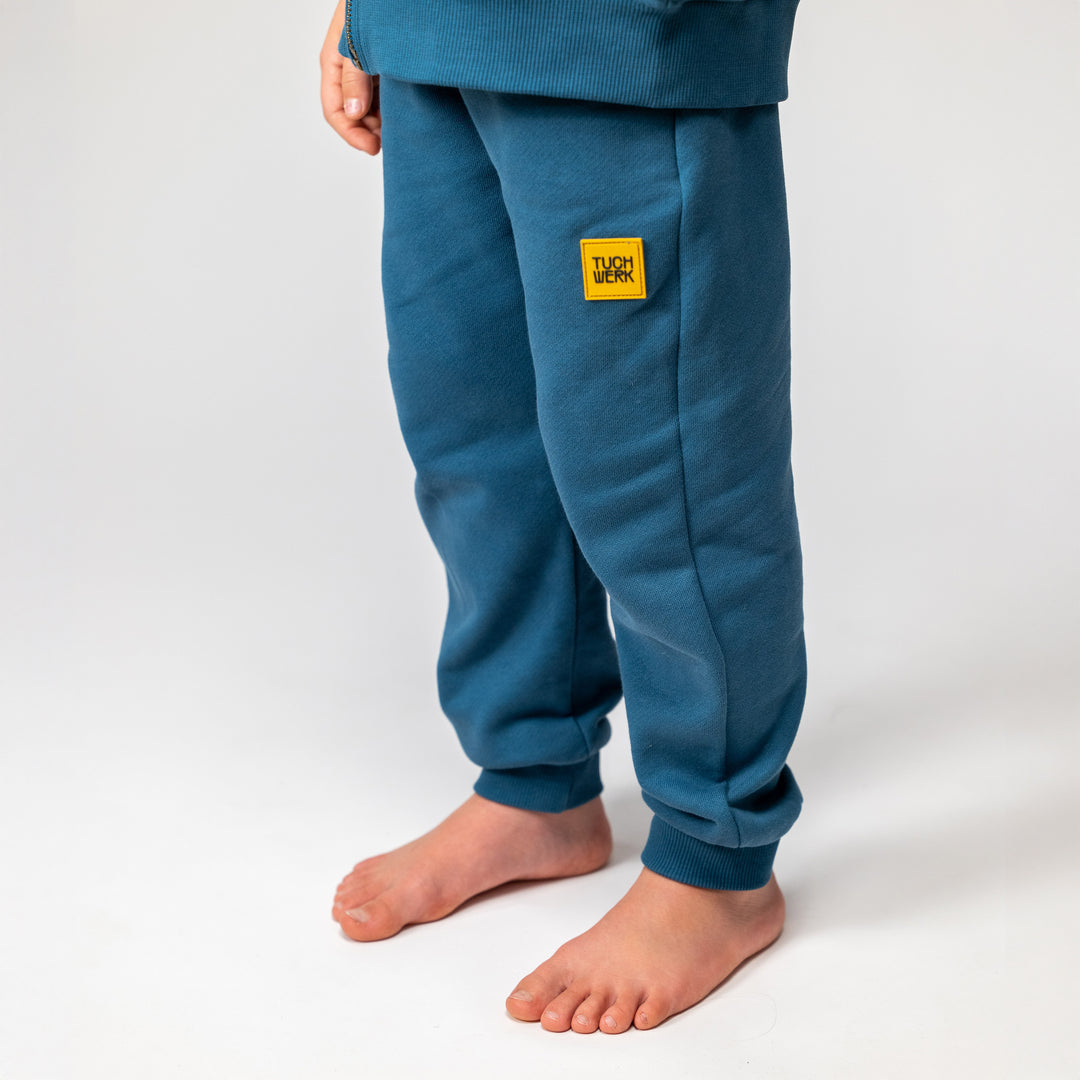 Jogginganzug in petrolblau (Bundlepreis)