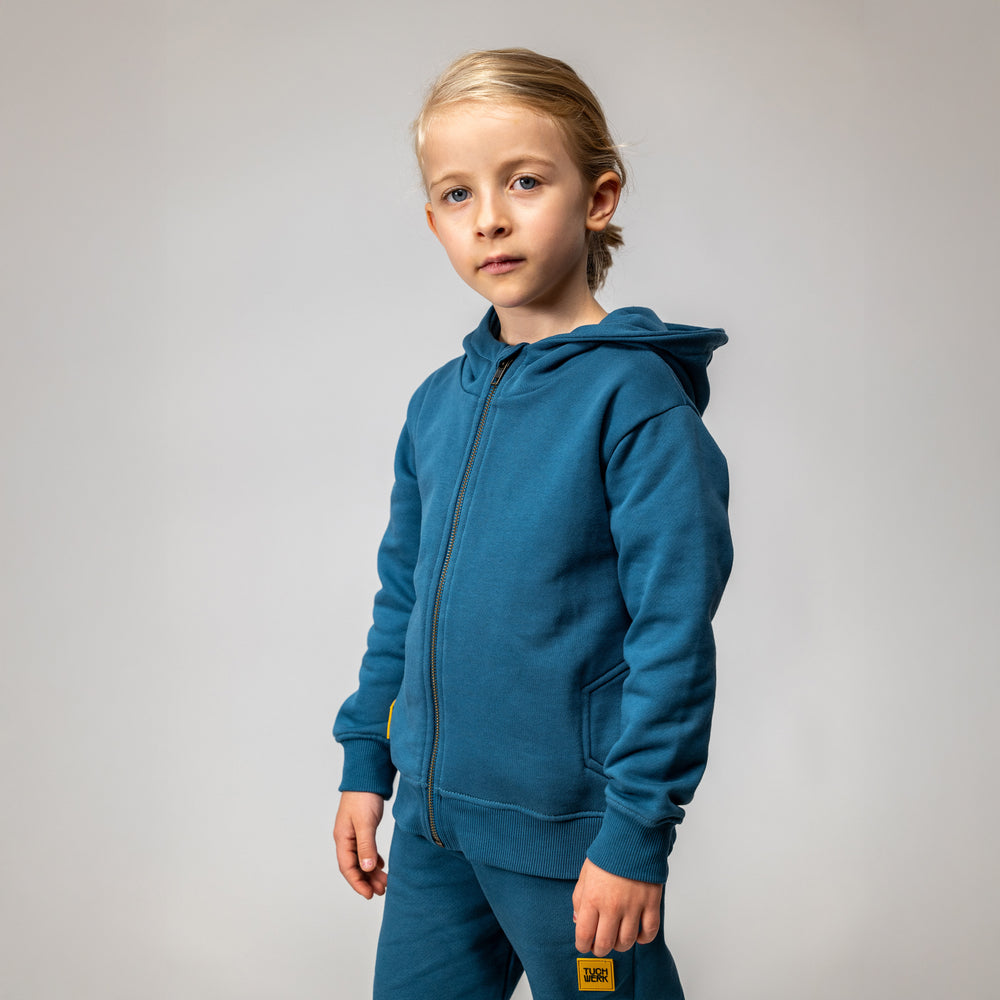 Jogginganzug in petrolblau (Bundlepreis)