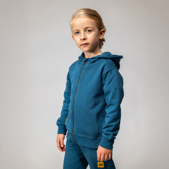 Jogginganzug in petrolblau (Bundlepreis)