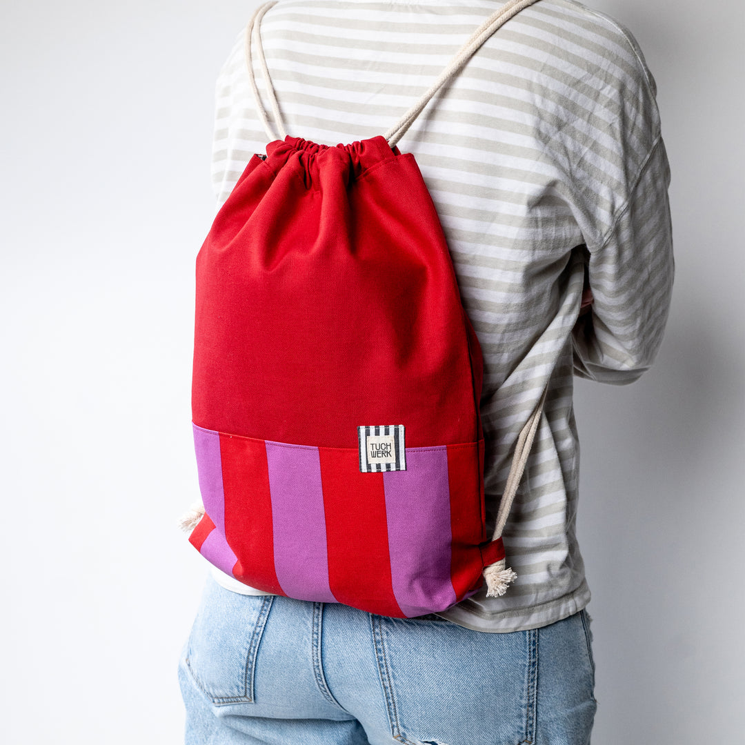 Beutel Rucksack in zwei Größen