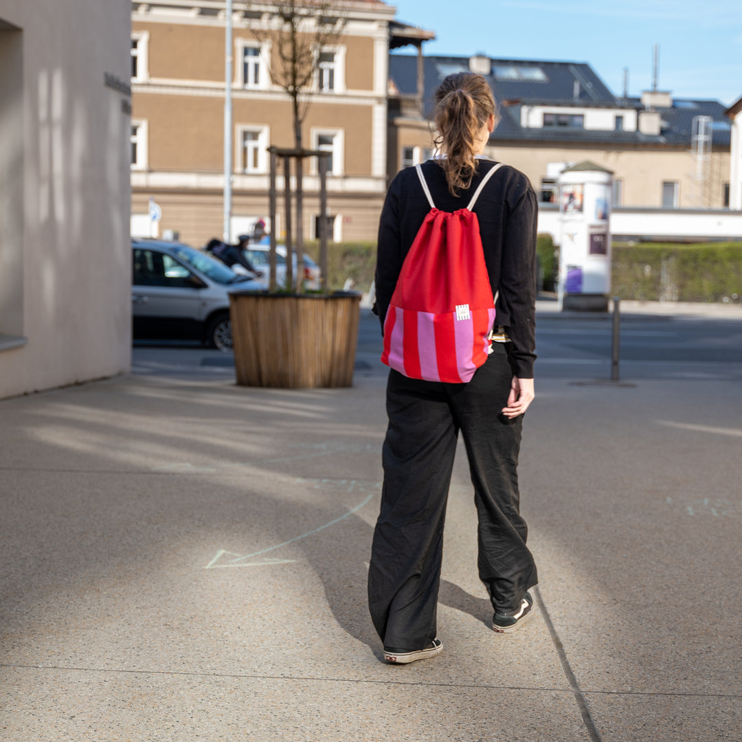 Beutel Rucksack in zwei Größen