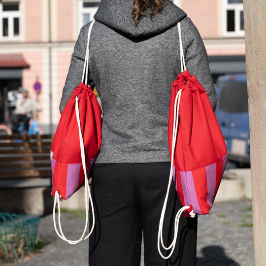 Beutel Rucksack in zwei Größen