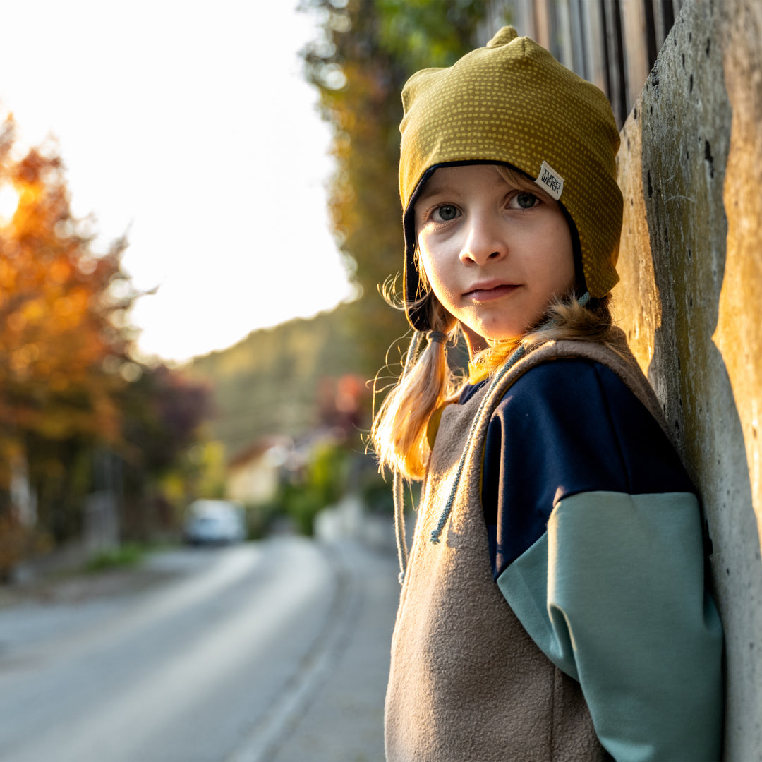 leichter Sweater aus Biobaumwolle für Kinder und Babys