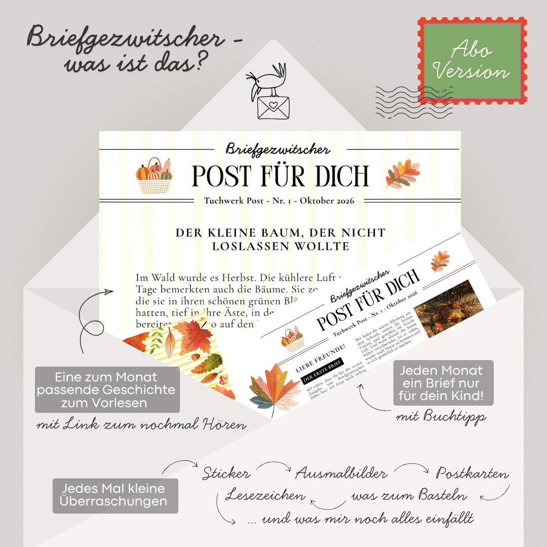 Briefclub für Kinder von 3-7 Jahren, Geschenk für Kinder, Geschenk für 4-jährigen, Geschenk für 5-jährigen, Geschenk für 6-jährigen, Postsendung, Brief für Kinder, besonderes Geschenk, Abonnement